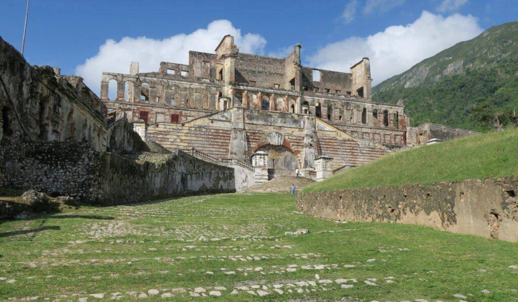 Our first stop was the Sans Souci Palace where King Henry Christophe lived